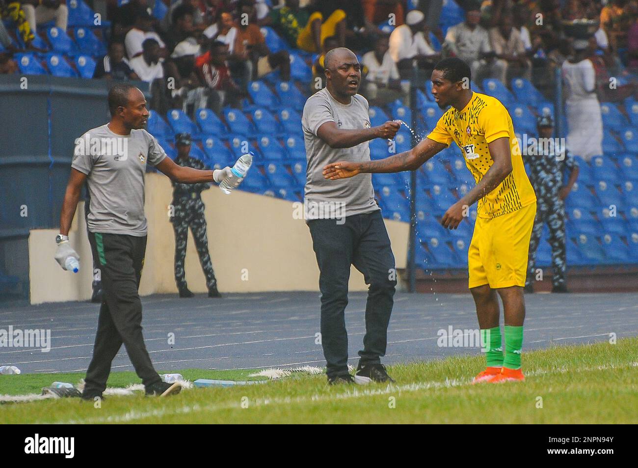 Nigeria Premier Football League match between Kwara United and Gombe United at Lekan Salami