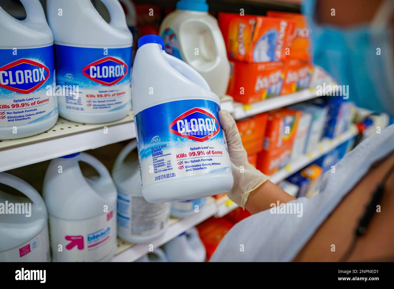 Photo by John Nacion/STAR MAX/IPx 2020 8/7/20 Clorox brand bleach is