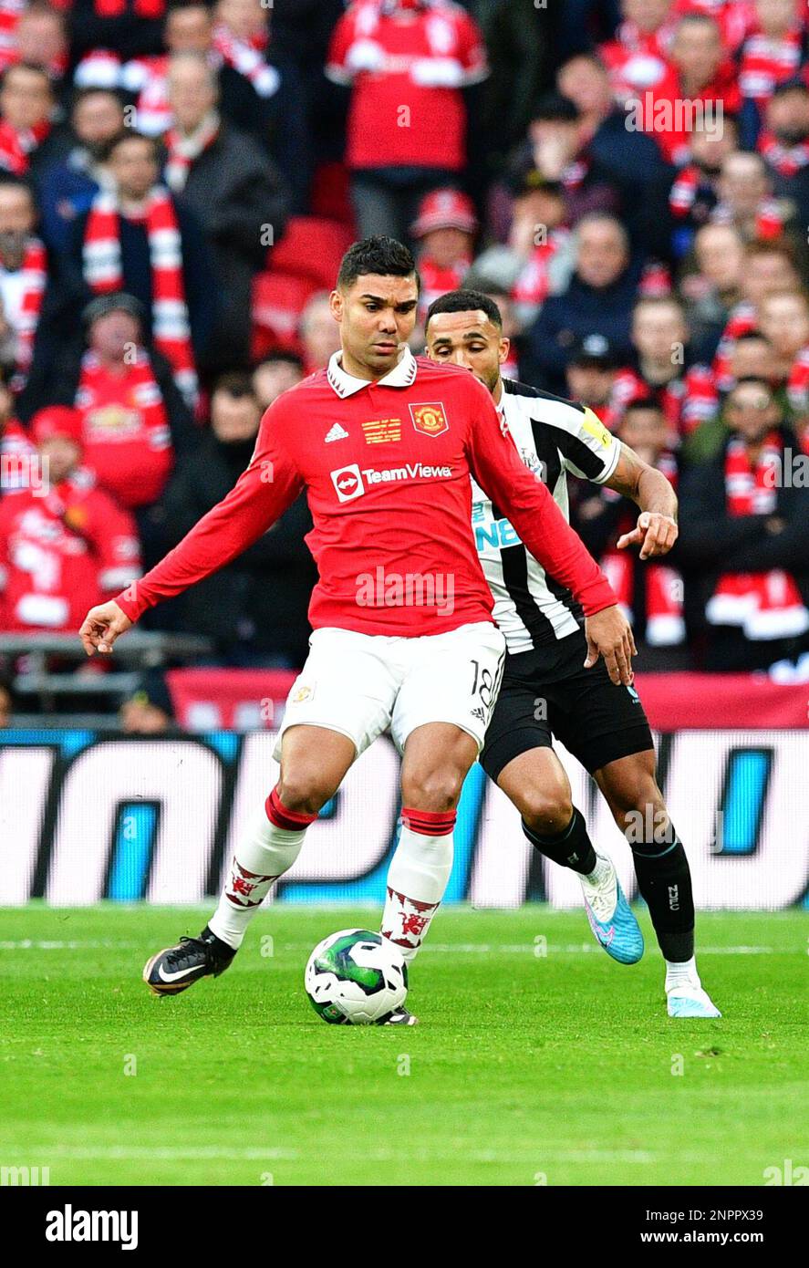 Casemiro manchester united 2023 hi-res stock photography and images - Alamy