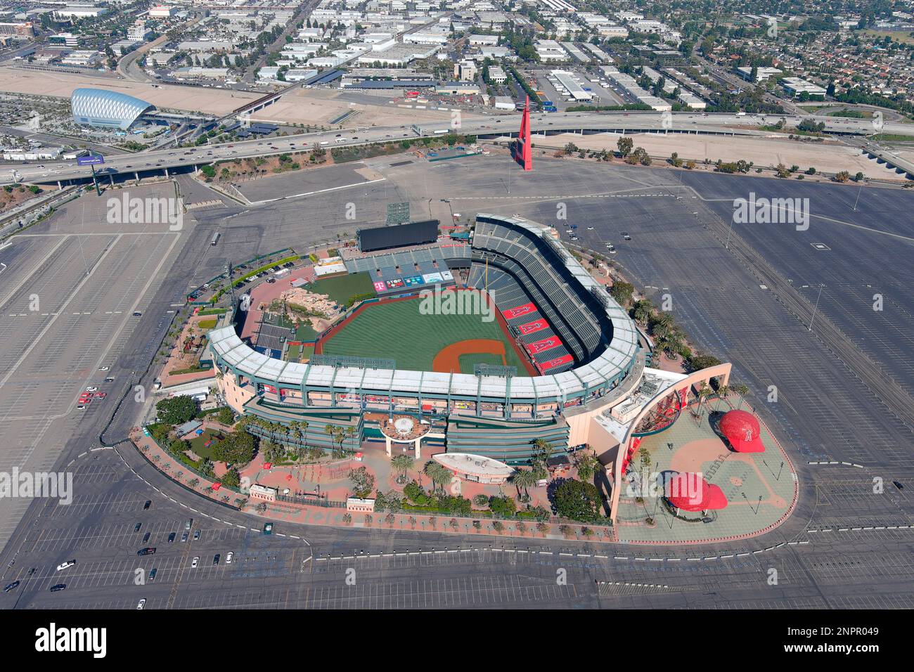 Baltimore Orioles Vs Anaheim Angels - by Kirby Lee