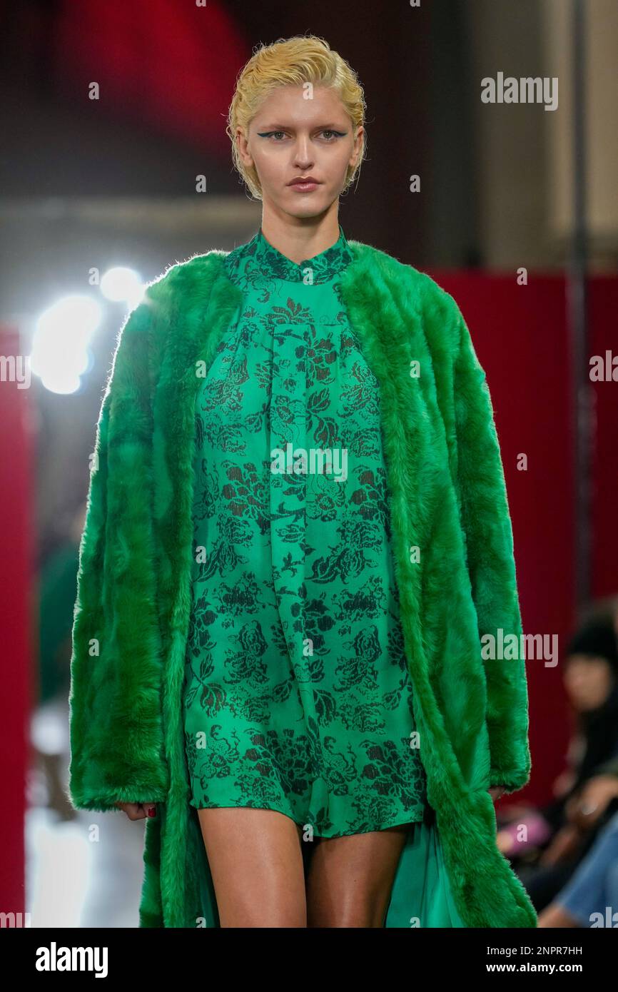 Milan, Italy. 26th Feb, 2023. Milan, Milan Fashion Week, fall winter