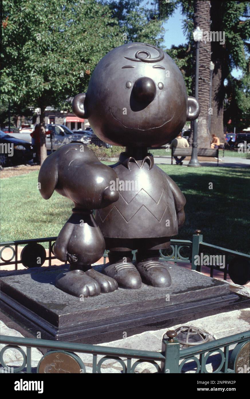 2003 , SANTA ROSA , California , USA The monument to comics designer