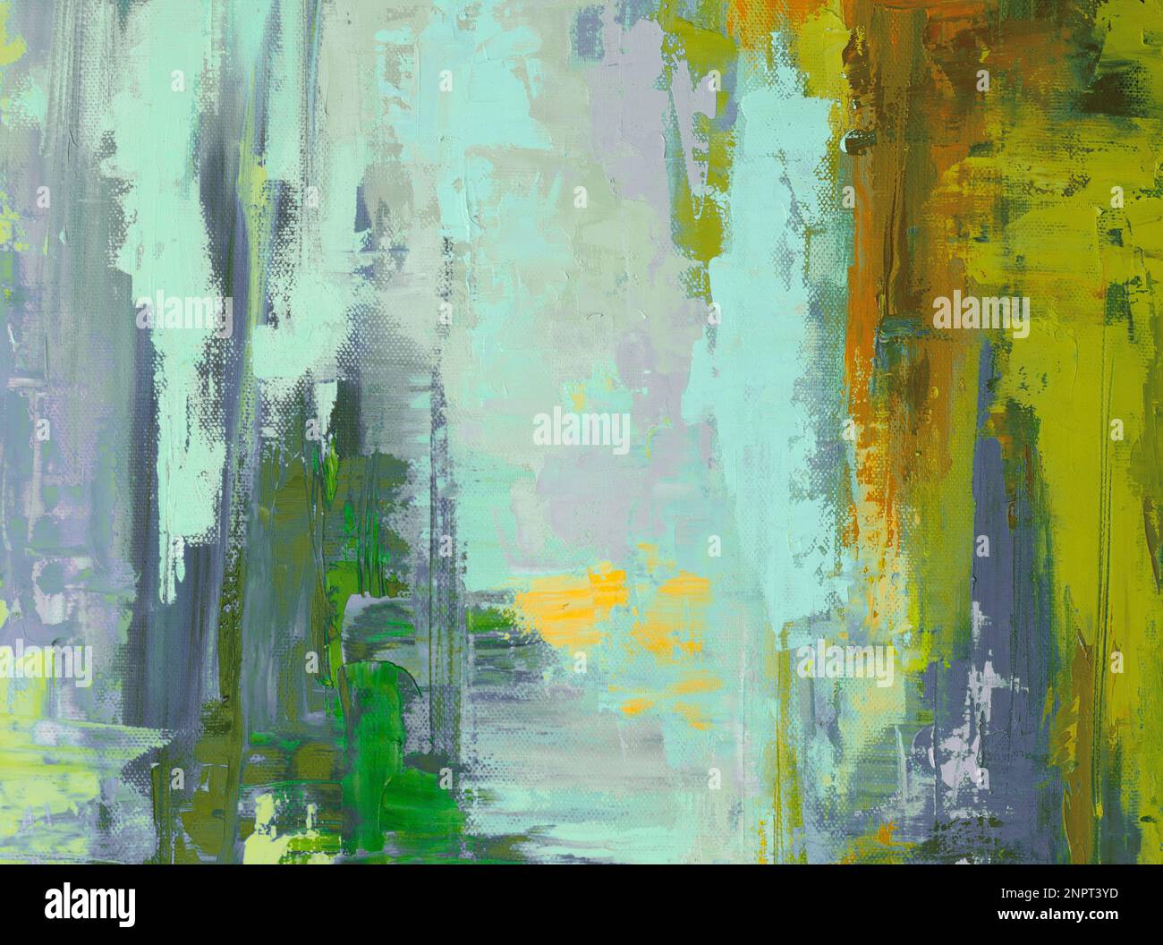 Abstract oil painting on canvas Stock Photo Alamy