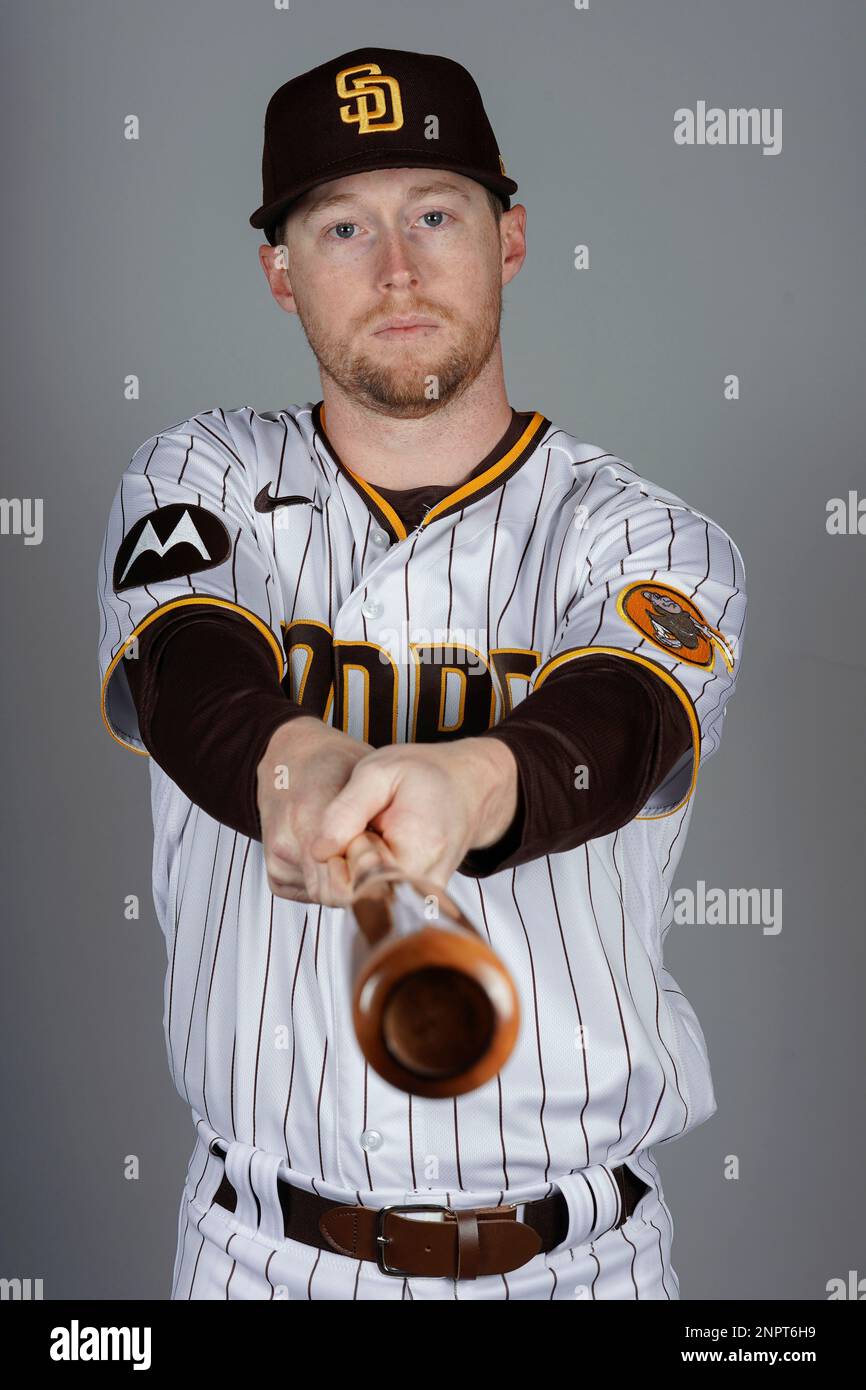 This is a 2023 photo of Jake Cronenworth of the San Diego Padres baseball  team. This image reflects the San Diego Padres active roster as of  Thursday, Feb. 24, 2023, when this