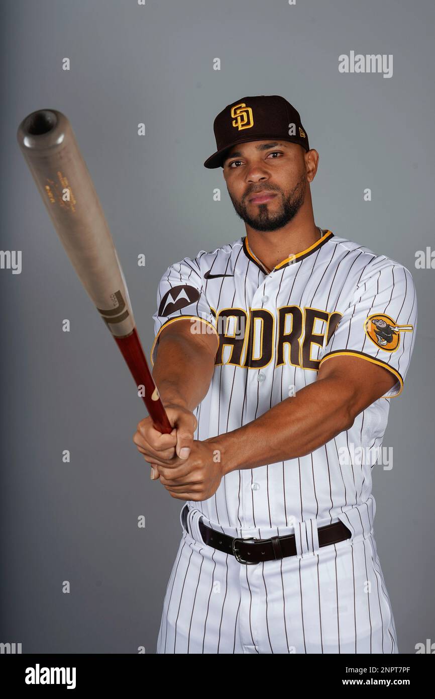 This is a 2023 photo of Xander Bogaerts of the San Diego Padres baseball  team. This image reflects the San Diego Padres active roster as of  Thursday, Feb. 24, 2023, when this
