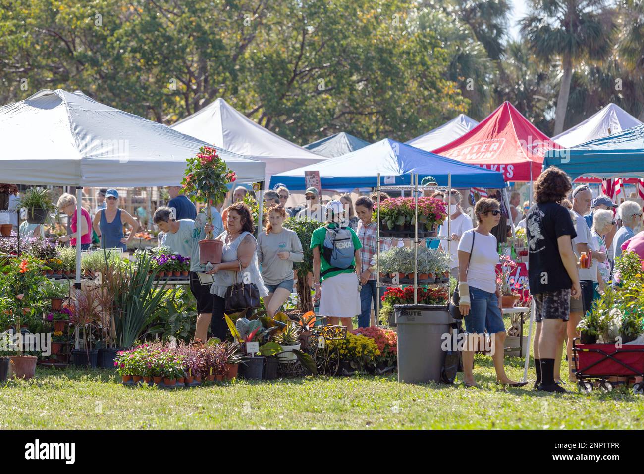 The 2nd Annual Jensen Beach Garden Expo in Florida Stock Photo Alamy