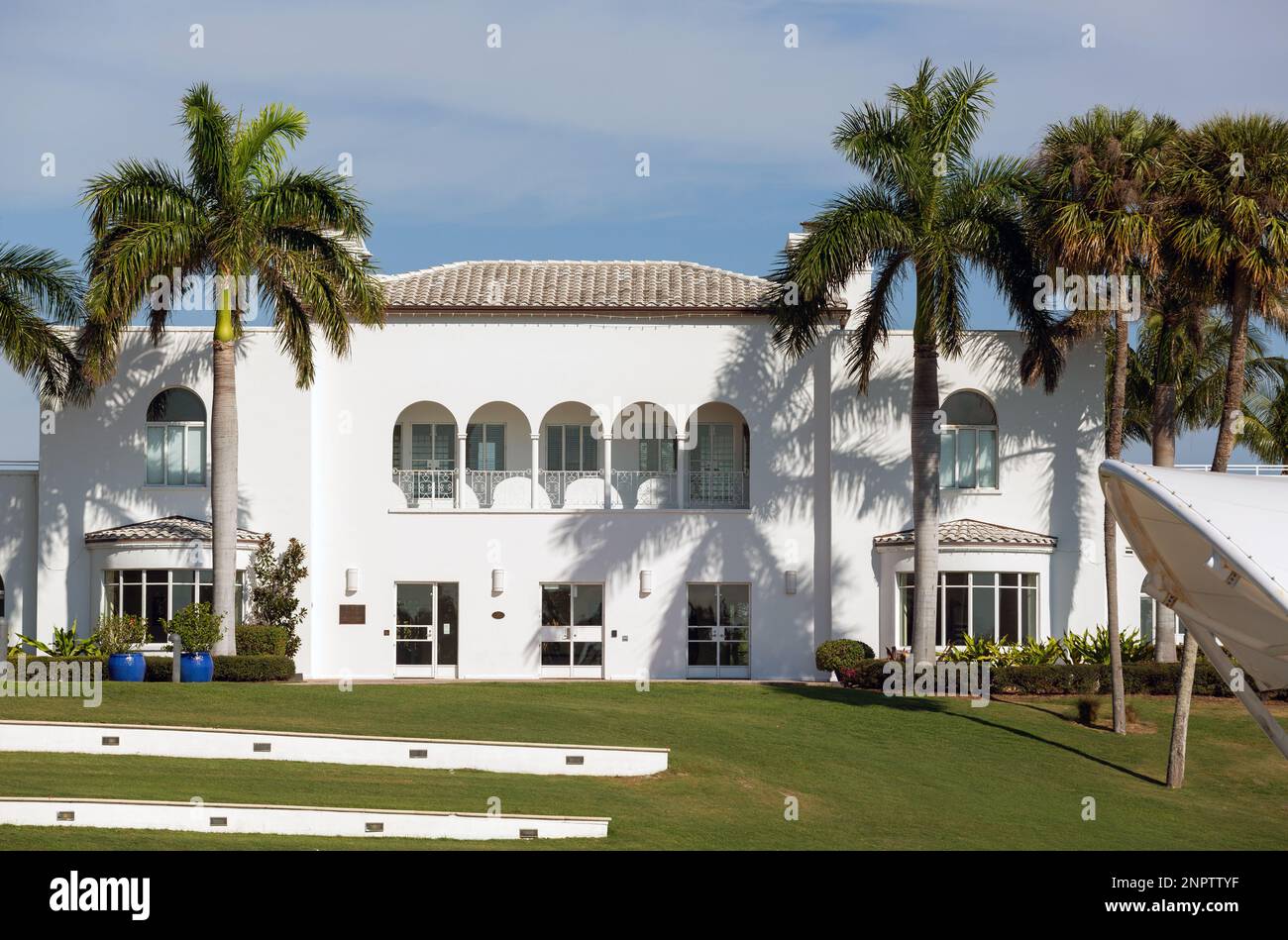 The Mansion at Tuckahoe in Florida Stock Photo