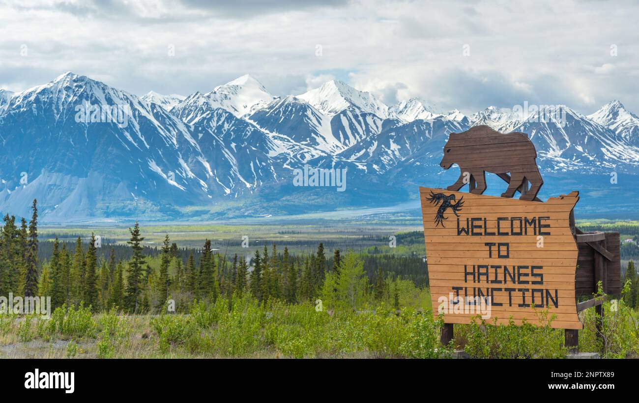 HAINES JUNCTION, YUKON, CANADA September 19th 2021 Views from the