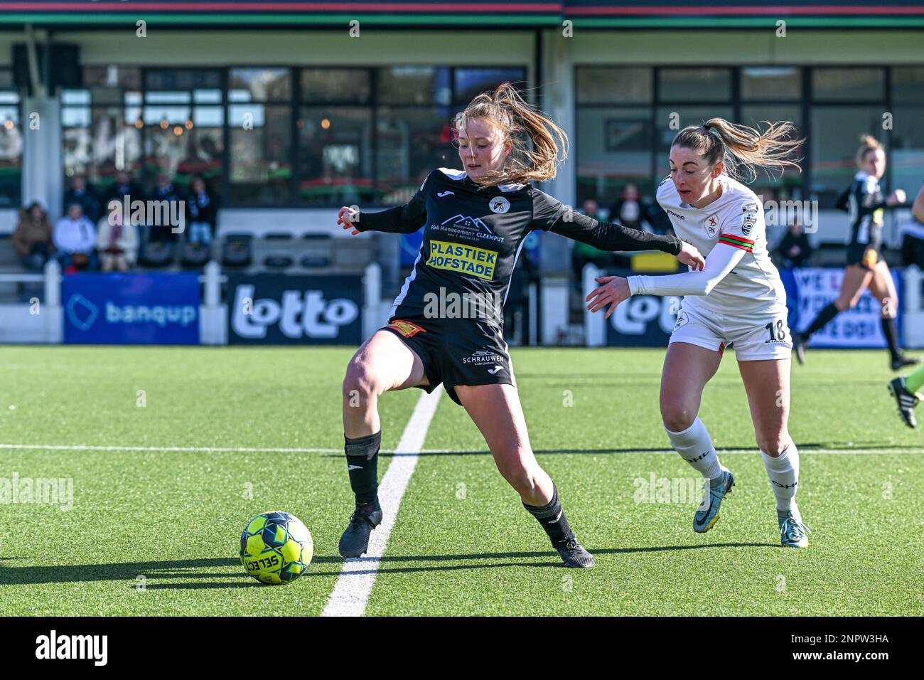 Oud Heverlee, Belgium. 26th Feb, 2023. Loes Van Mullem (33) of Aalst