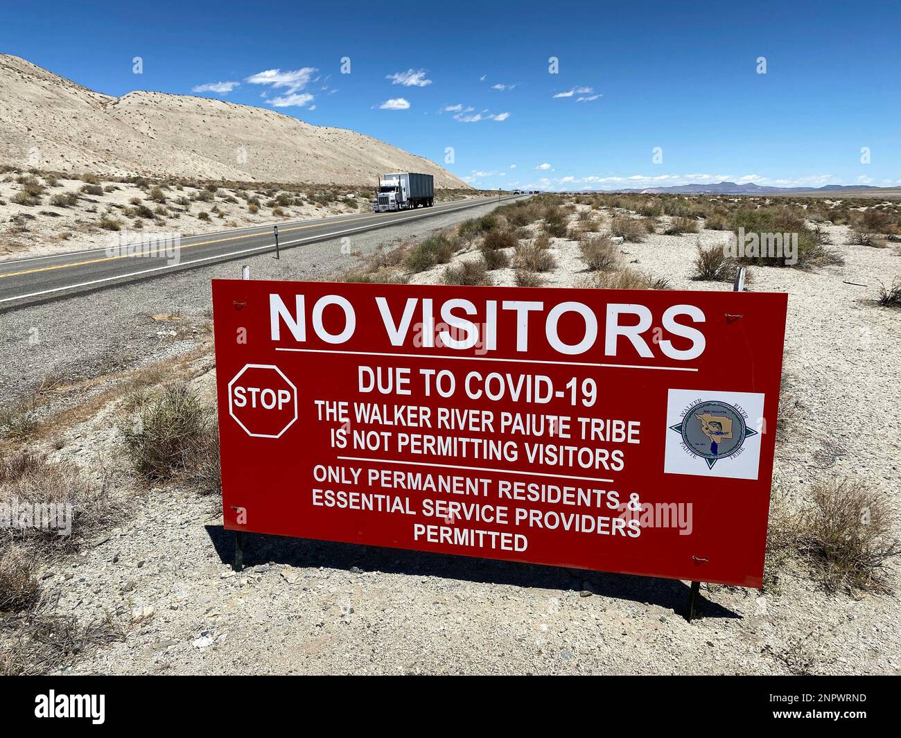 Walker River Paiute Tribe's Walker River Indian Reservation in Schurz ...