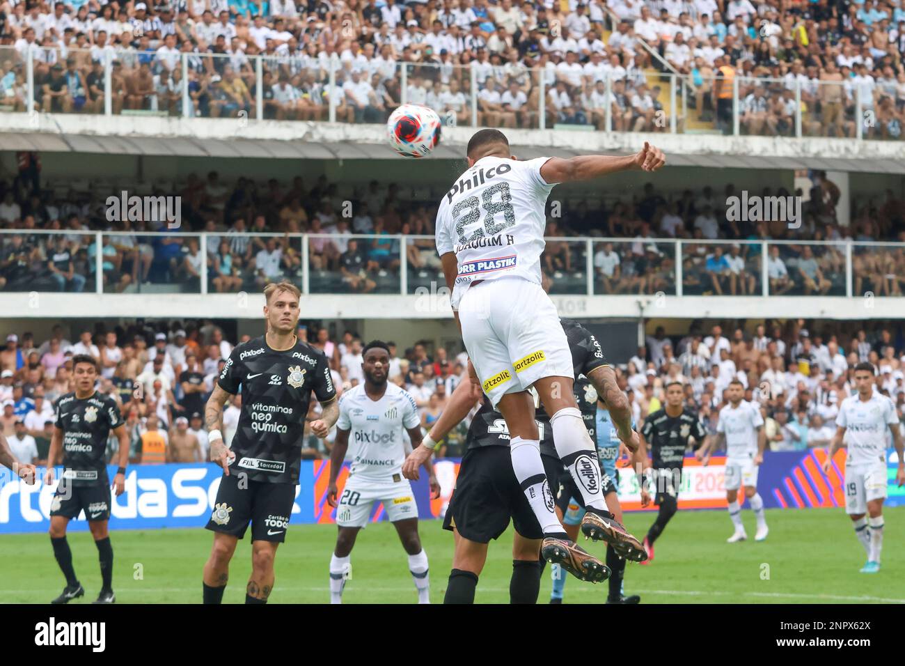 Camisa Corinthians – Renato Augusto – Paulistão 2023 – Santos x Corinthians  – Usado e Autografado Pelo Craque – Play For a Cause