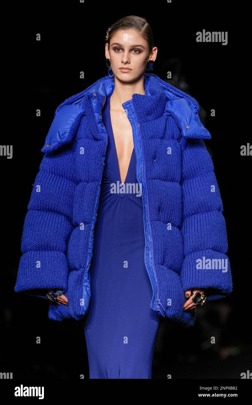 Milan, Italy. 26th Feb, 2023. Milan, Milan Fashion Week, fall winter