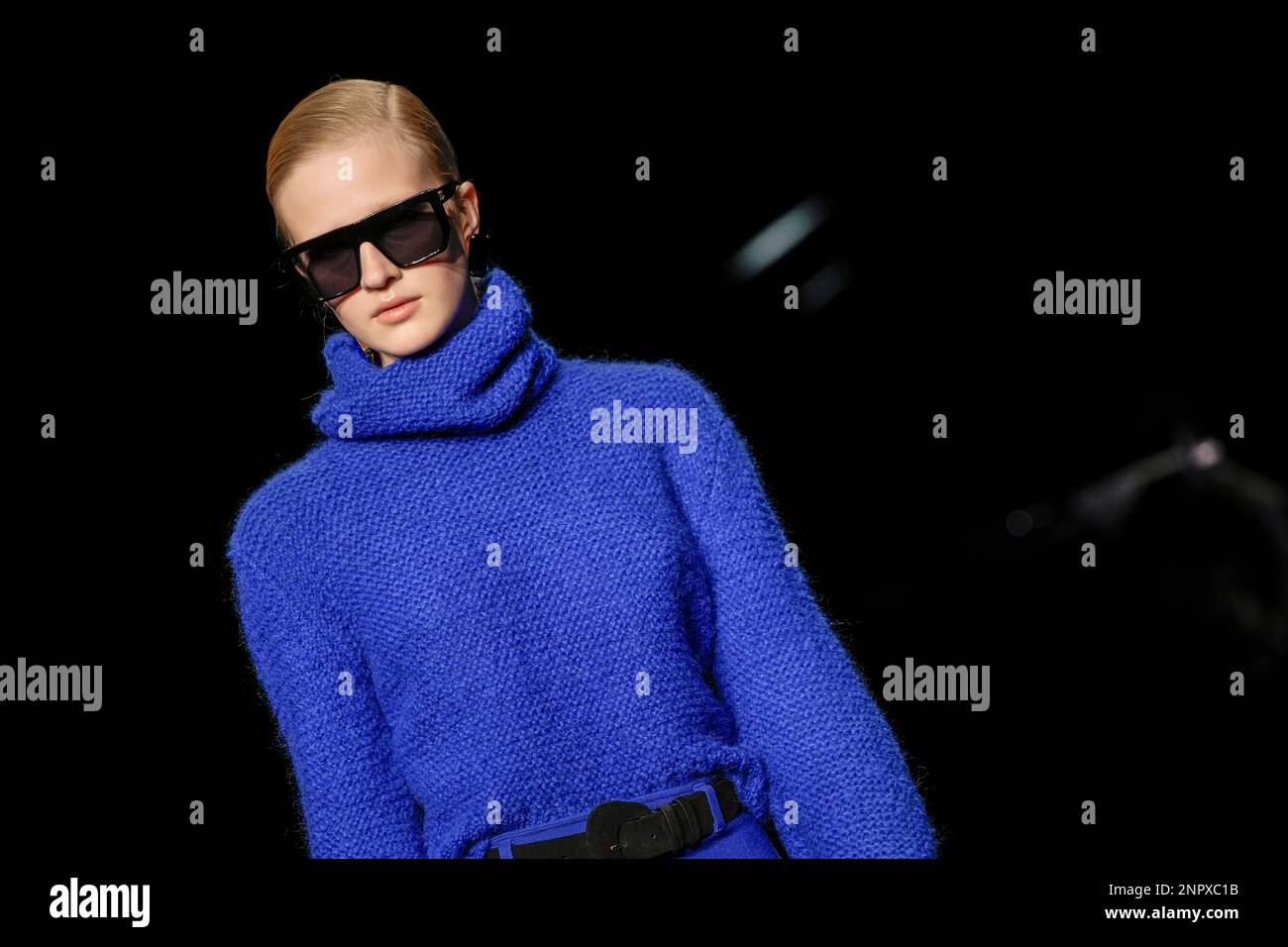 Milan, Italy. 26th Feb, 2023. Milan, Milan Fashion Week, fall winter