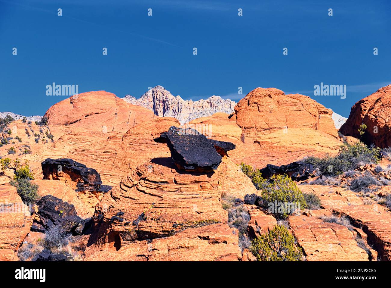 Snow Canyon State Park Red Sands views from hiking trail Cliffs ...