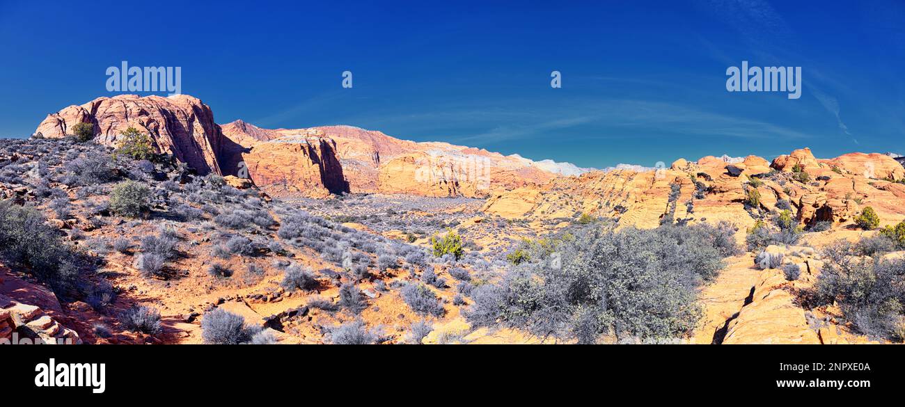 Snow Canyon State Park Red Sands views from hiking trail Cliffs ...