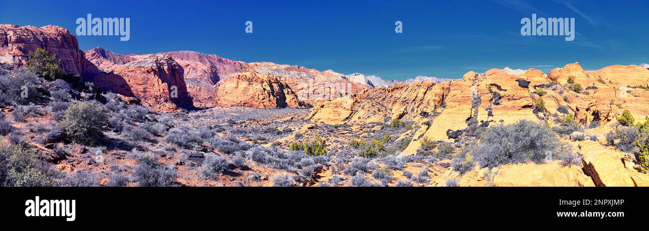 Snow Canyon State Park Red Sands views from hiking trail Cliffs ...