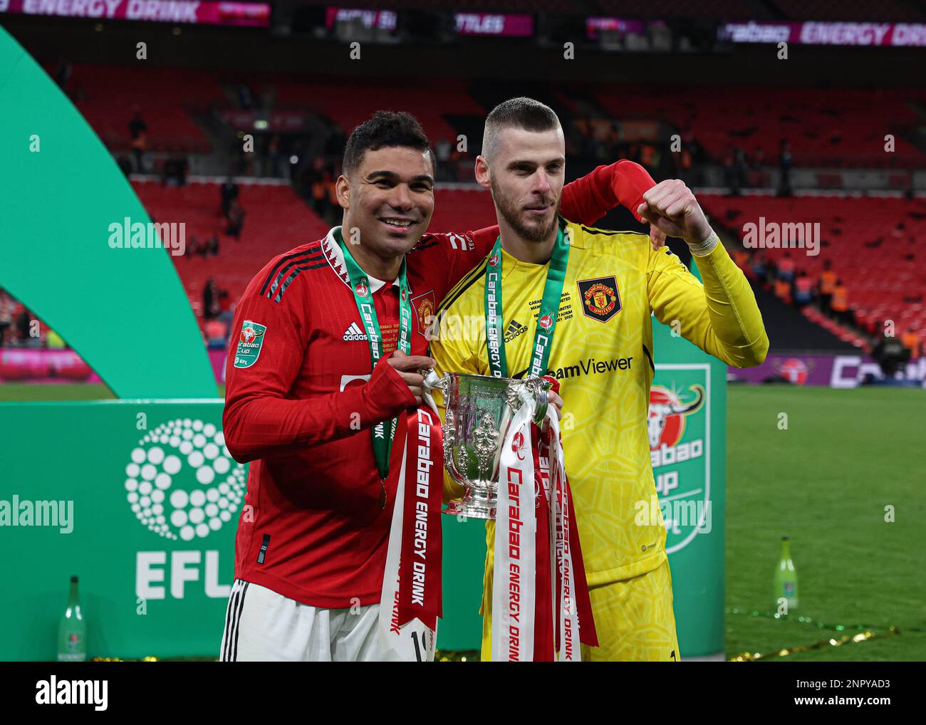 Photo Dédicacée De Casemiro (Manchester United) - Présentoir 10x8 Signé à La Main - Avec Certificat D'authenticité (COA)