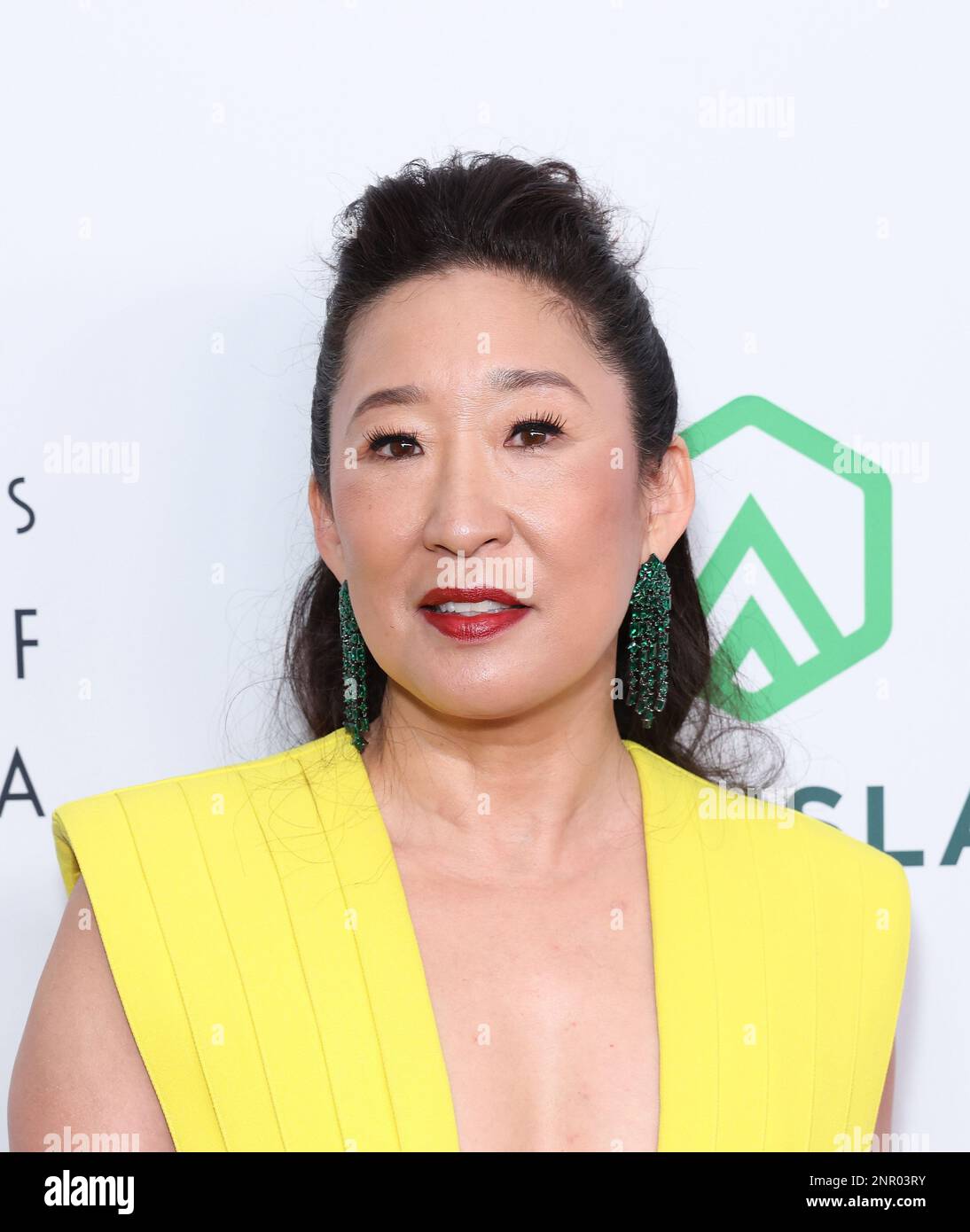 Sandra Oh attends the 2023 Producers Guild Awards at The Beverly Hilton