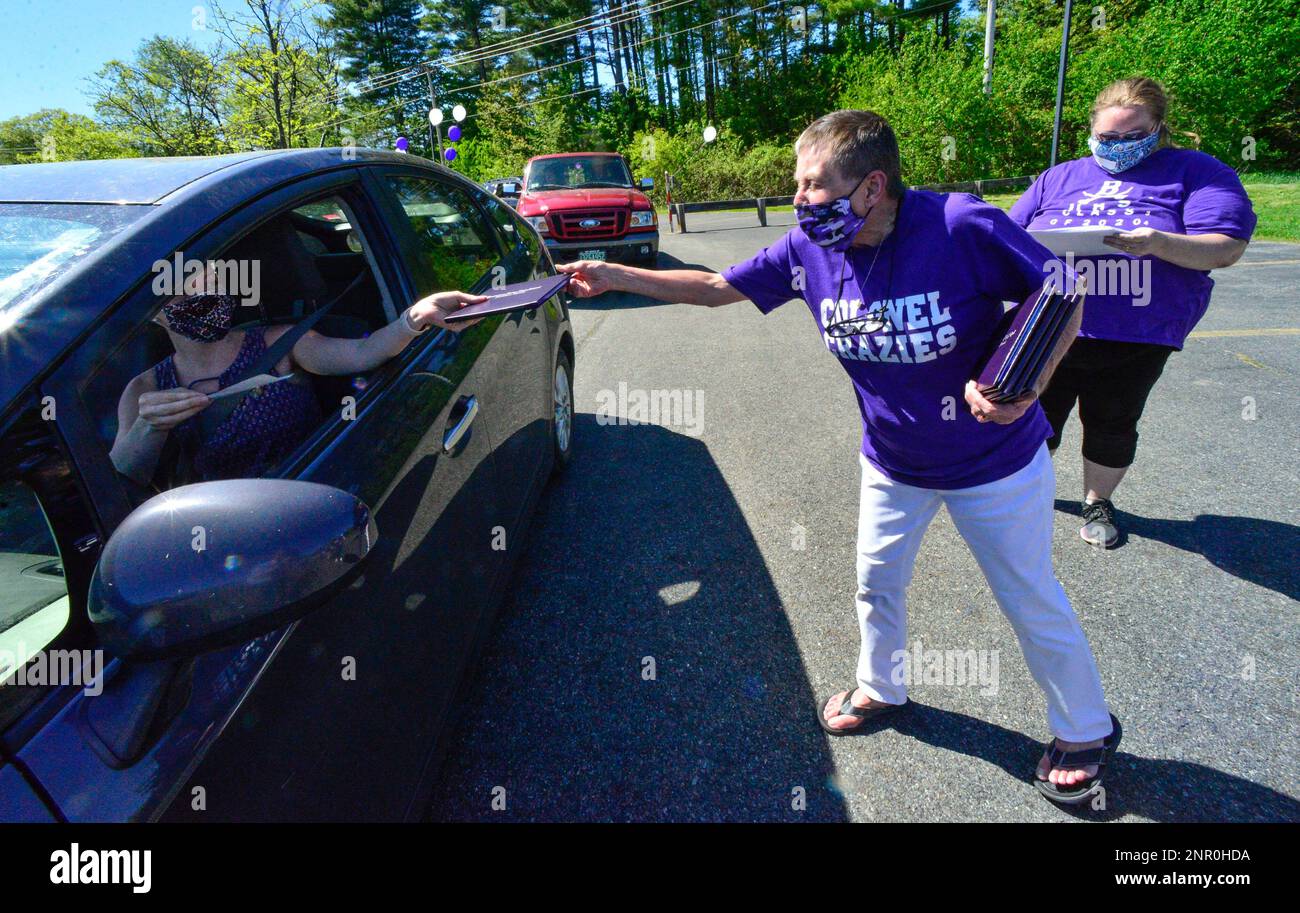 Joyce Manning, the bookkeeper at Brattleboro Union High School, in