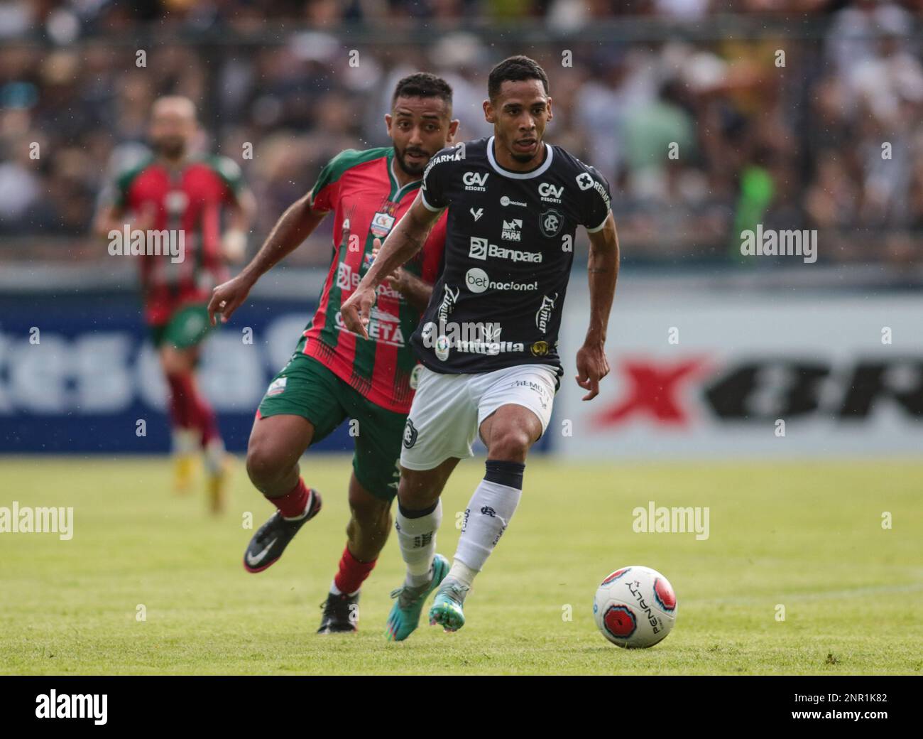 Belem, Brazil. 26th Feb, 2023. PA - Belem - 02/26/2023 - PARAENSE 2023, REMO X CAMETA - Pedro Vitor player of Remo during a match against Cameta at Baenao stadium for the Paraense 2023 championship. Photo: Fernando Torres/AGIF/Sipa USA Credit: Sipa USA/Alamy Live News Stock Photo
