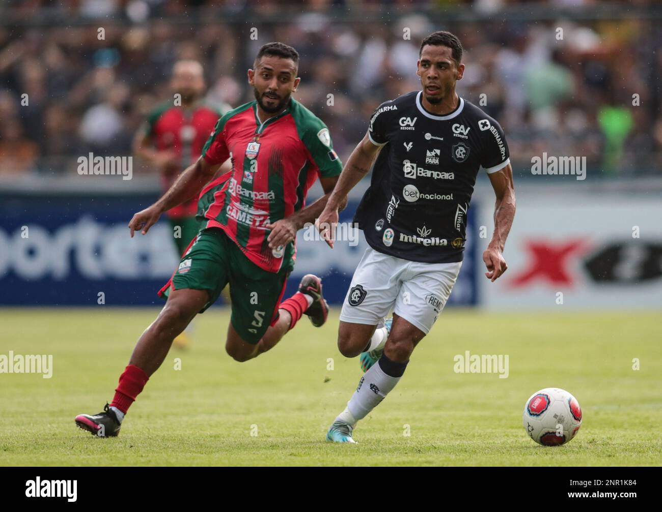Belem, Brazil. 26th Feb, 2023. PA - Belem - 02/26/2023 - PARAENSE 2023, REMO X CAMETA - Pedro Vitor player of Remo during a match against Cameta at Baenao stadium for the Paraense 2023 championship. Photo: Fernando Torres/AGIF/Sipa USA Credit: Sipa USA/Alamy Live News Stock Photo