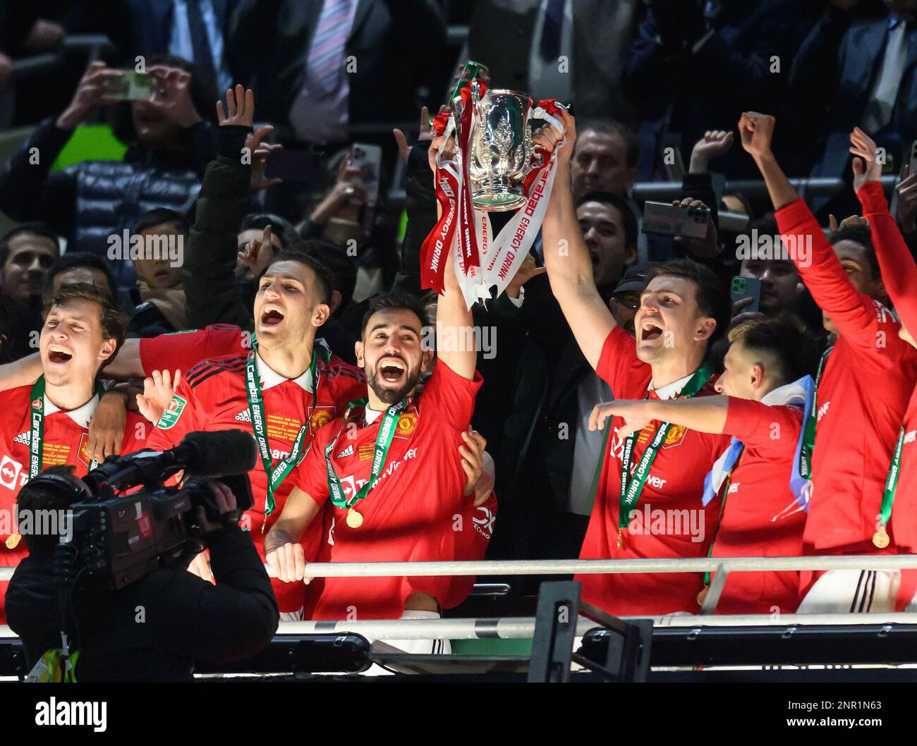 London, UK. 26th Feb, 2023. 26 Feb 2023 Manchester United v Newcastle