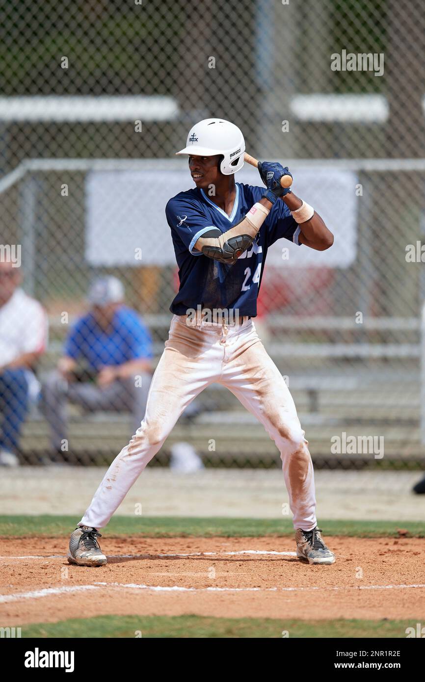 TJ McCants (24) during the WWBA World Championship at the Roger Dean