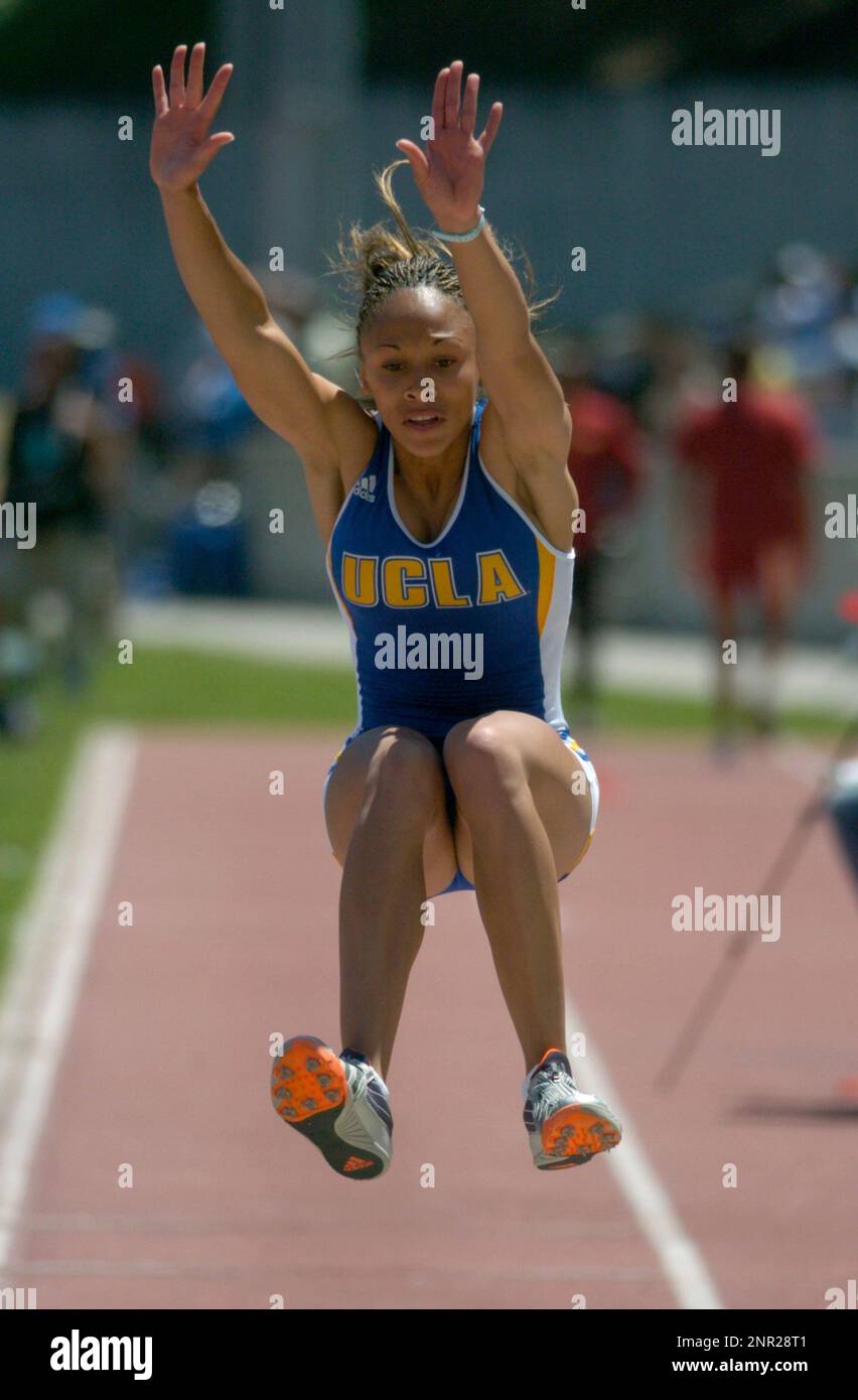 UCLA junior Candice Baucham, a Long Beach Poly High graduate, finished