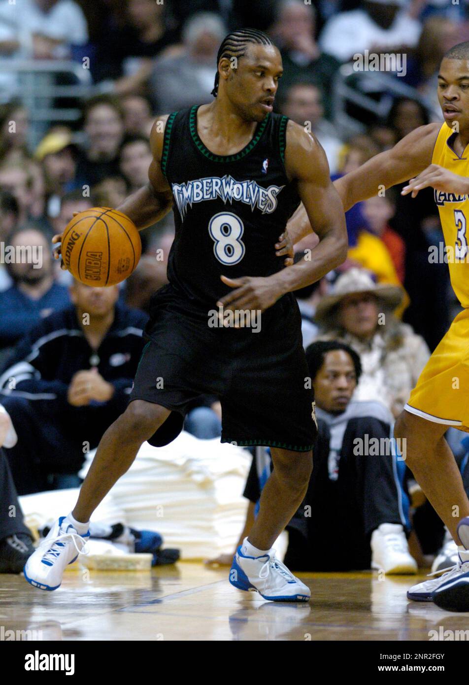 Latrell Sprewell of the Minnesota Timberwolves during 97-84