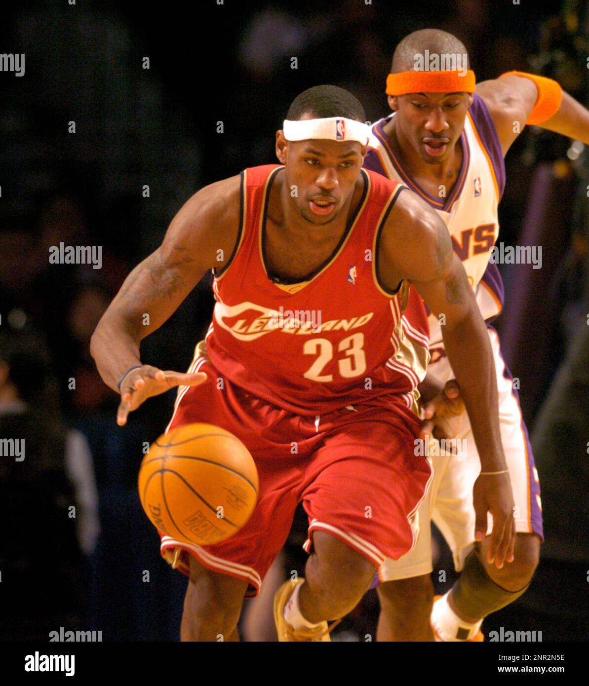 Cleveland Cavaliers rookie LeBron James, the No. 1 pick in the 2003 NBA ...