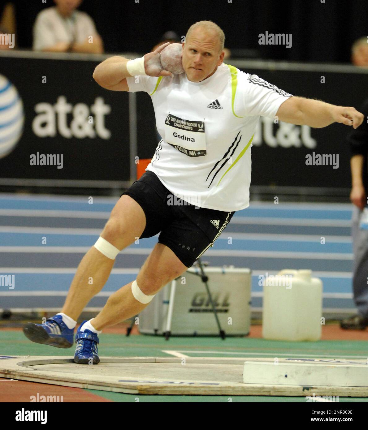 John Godina was fifth in the shot put at 64-5 (19.63m) in the USA Track ...