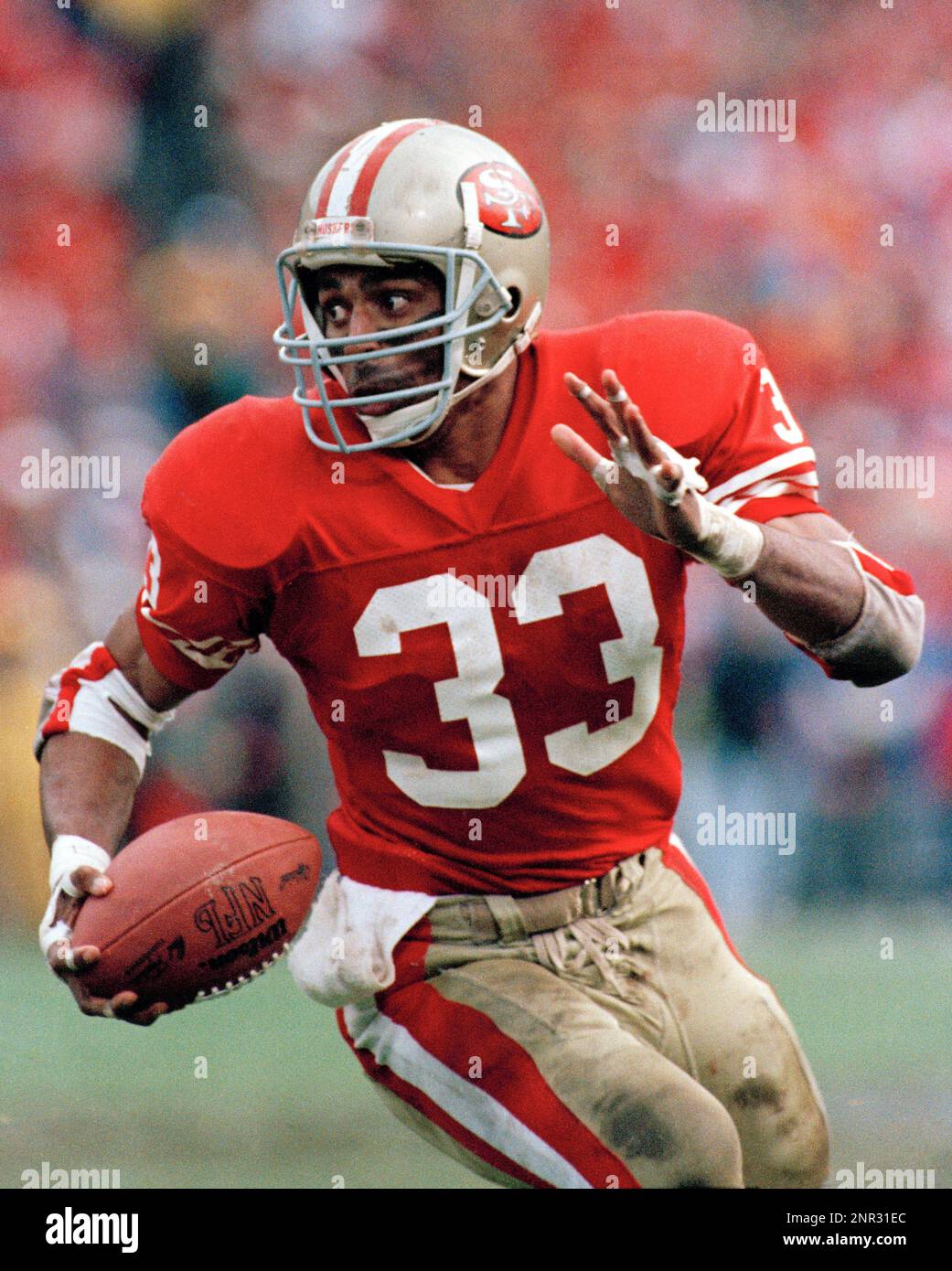 San Francisco 49ers running back Roger Craig during play against the