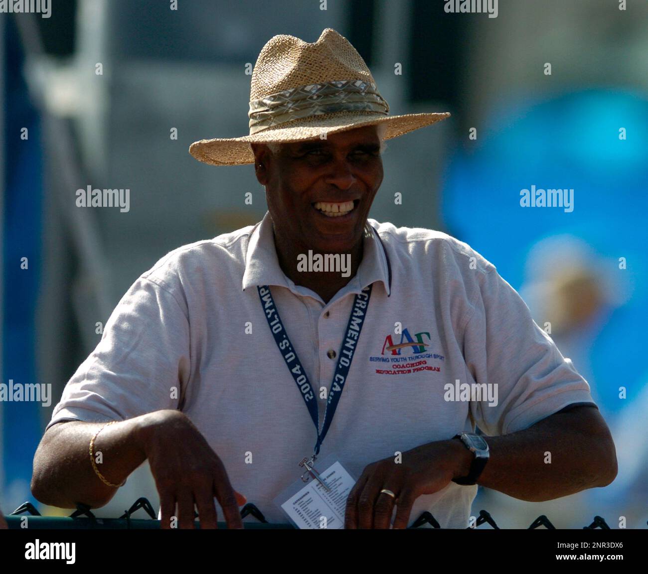 Brooks Johnson at the U.S. Olympic Track & Field Trials in Sacramento