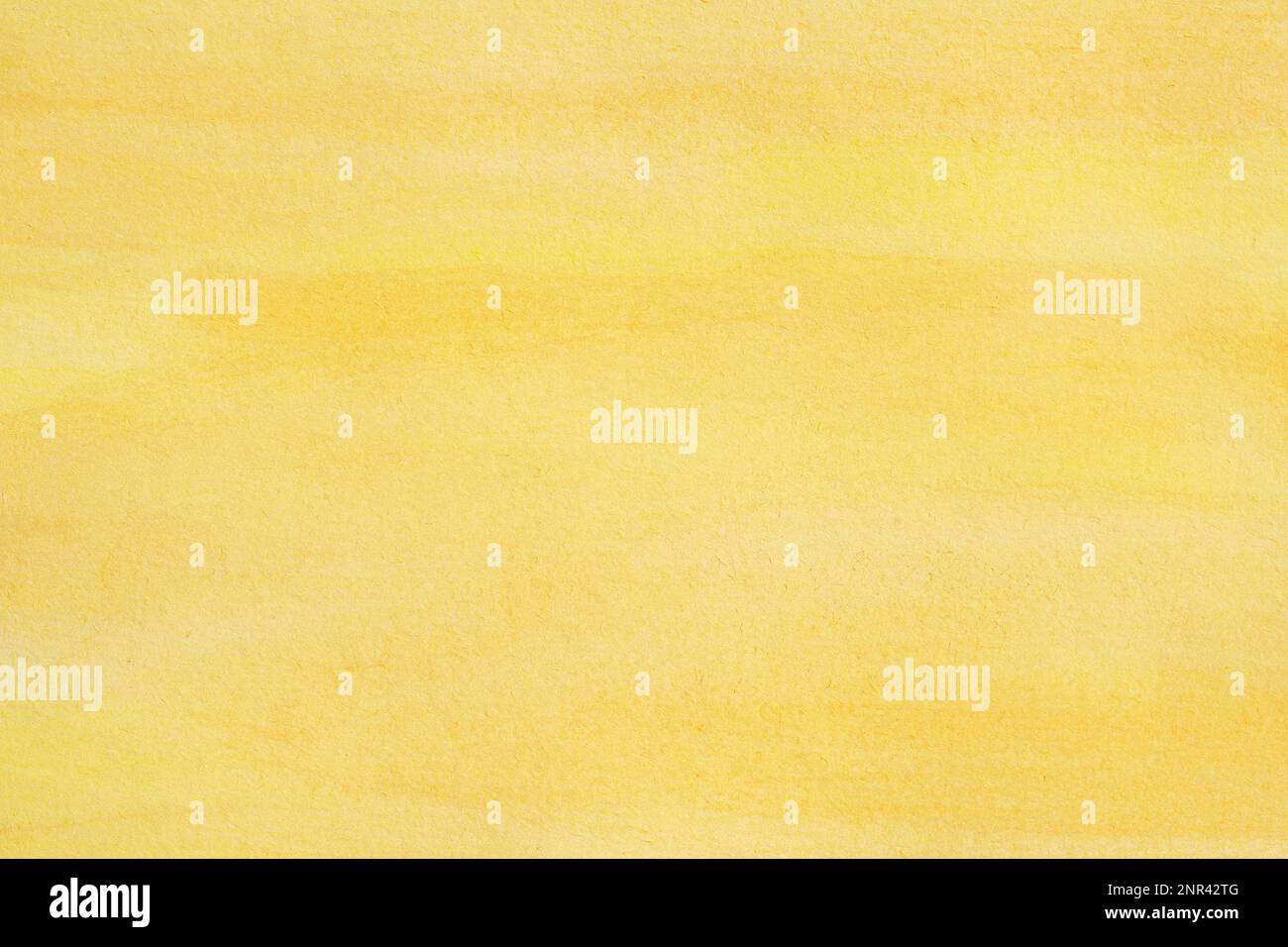 abstract yellow watercolor background with brush stroke texture on ...