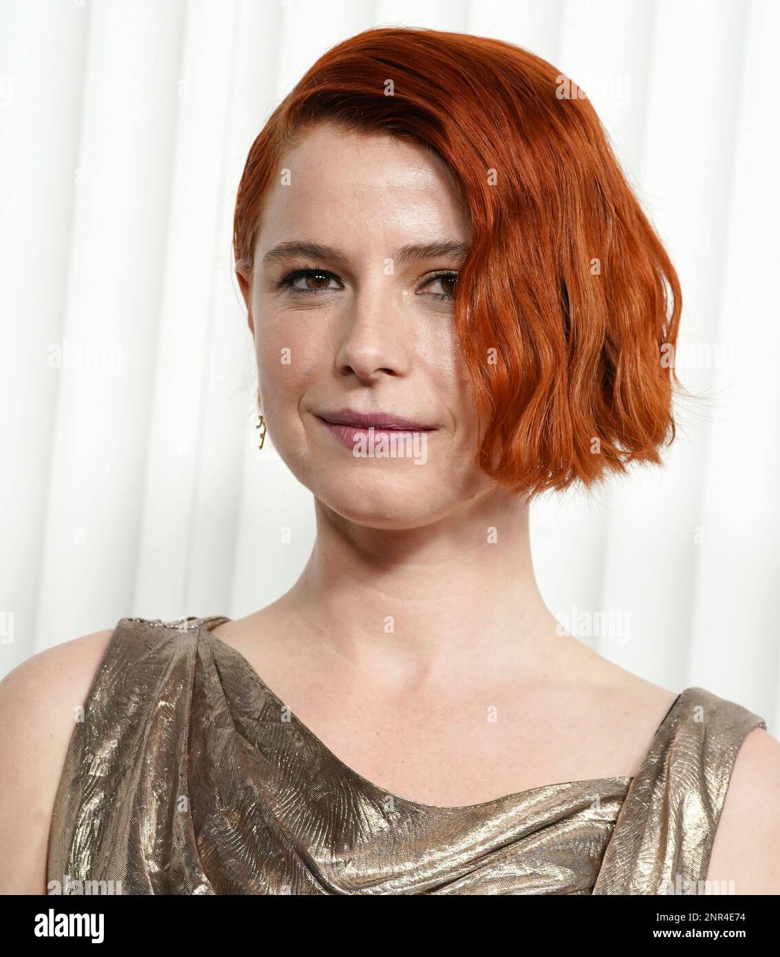 Jessie Buckley arrives at the 29th annual Screen Actors Guild Awards on