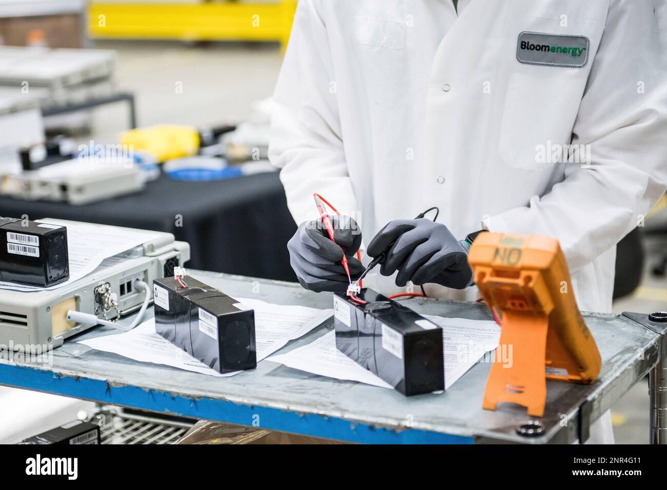 FILE - In this March 28, 2020, file photo, David Yee, an NPI mechanical ...