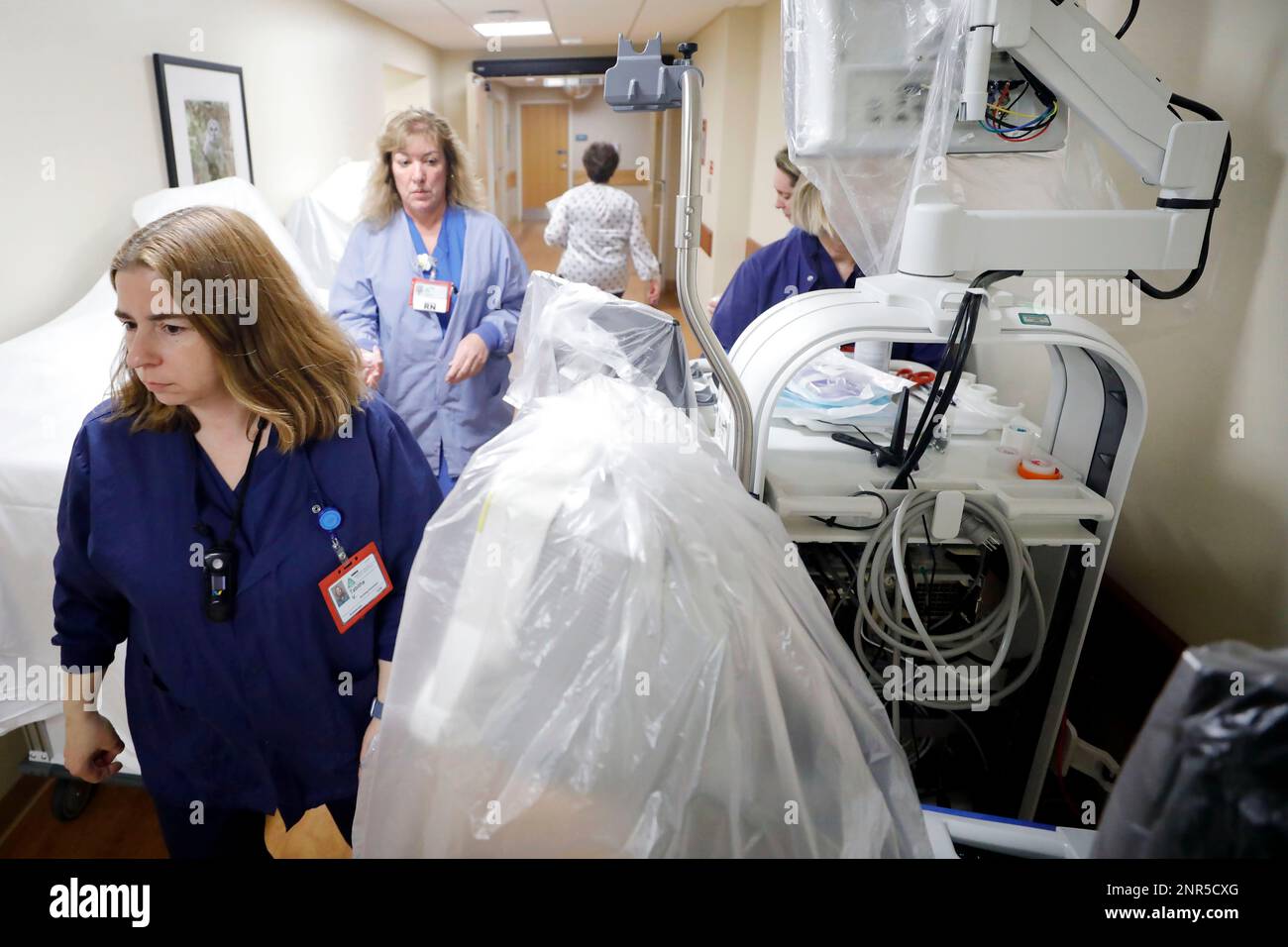Registered nurses in the endoscopy unit at Berkshire Medical Center