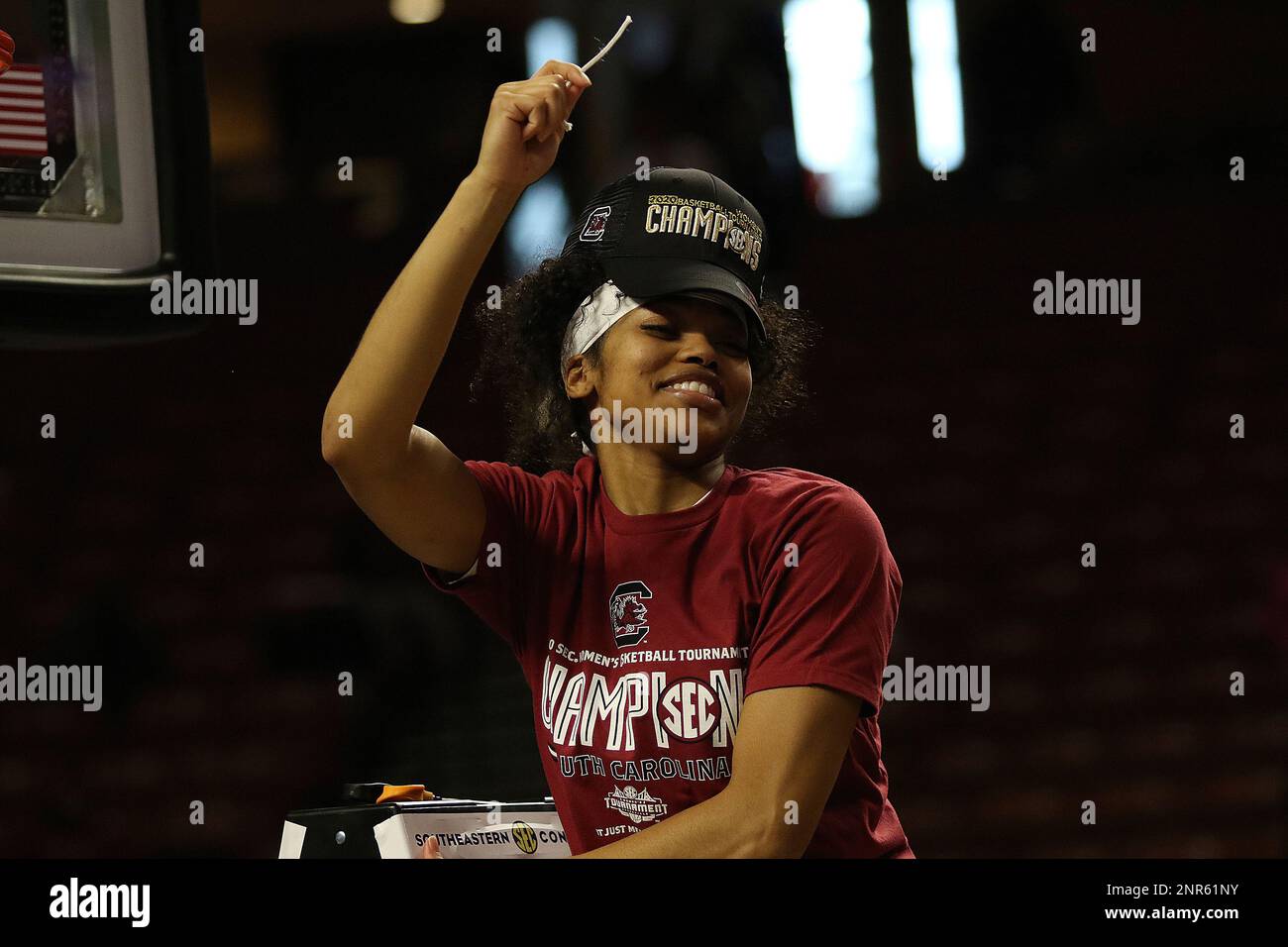 GREENVILLE, SC - MARCH 08: Destanni Henderson (3) of South