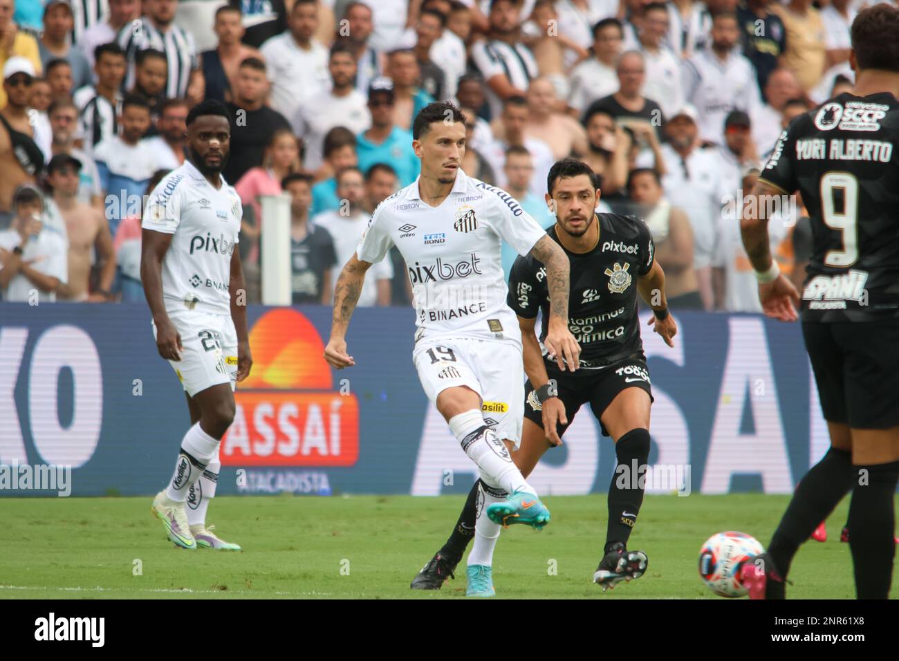 Camisa Corinthians – Renato Augusto – Paulistão 2023 – Santos x Corinthians  – Usado e Autografado Pelo Craque – Play For a Cause