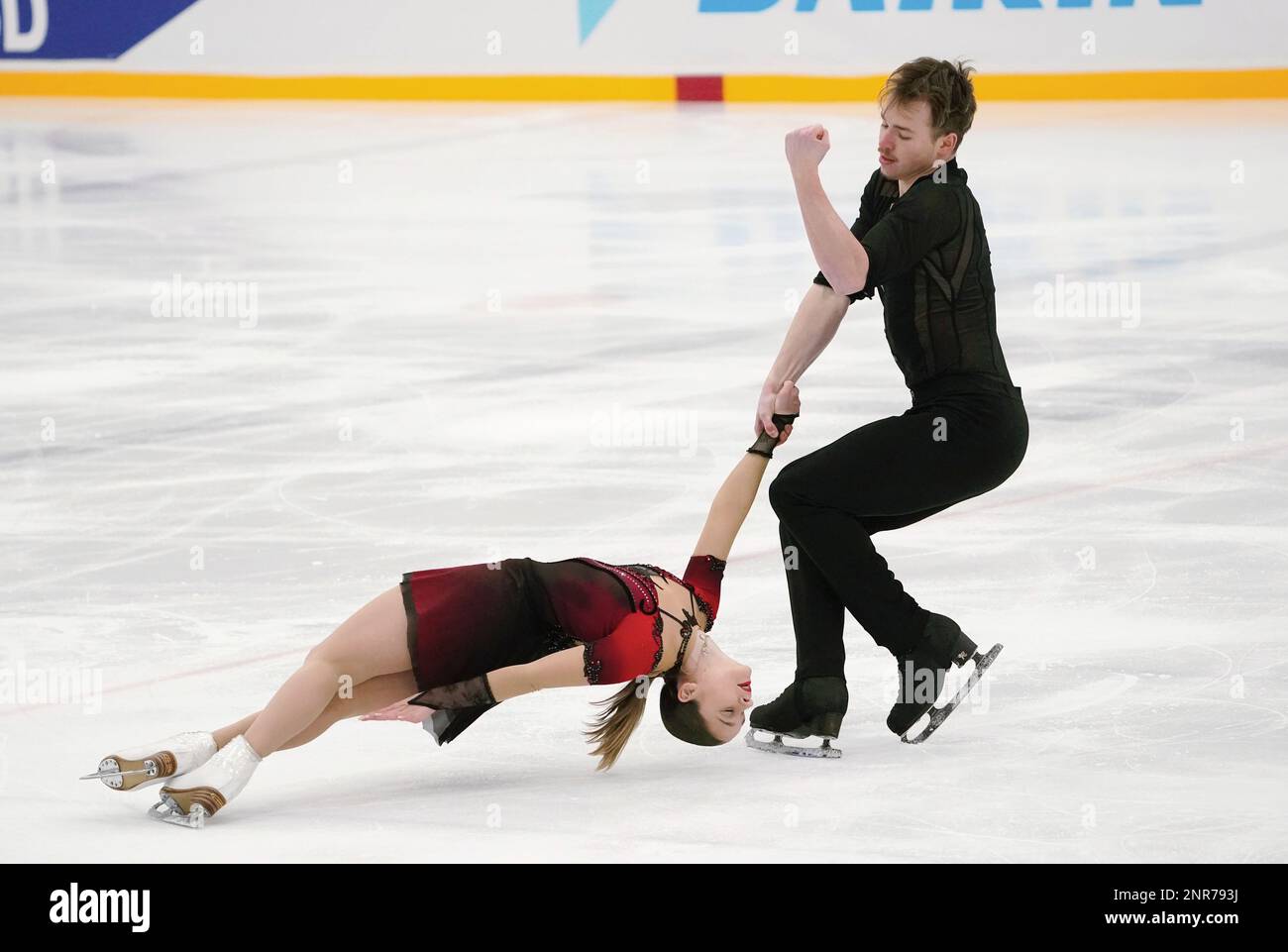 Maria PAVLOVA/Alexei SVIATCHENKO (HUN) in Pairs Senior Short Program