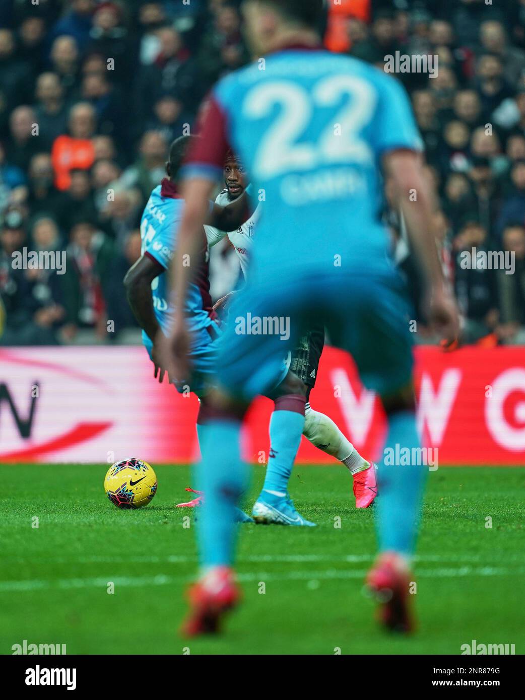 ISTANBUL - Georges Kevin NKoudou of Besiktas JK during the Turkish Super  Lig match between Besiktas AS and Kasimpasa AS at Vodafone Park on January  7, 2023 in Istanbul, Turkey. AP