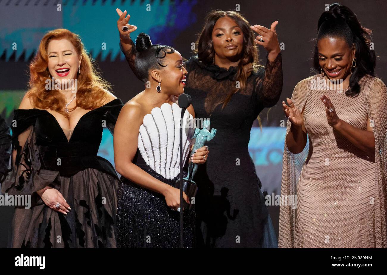 Lisa Ann Walter, Quinta Brunson, Janelle James and Sheryl Lee Ralph