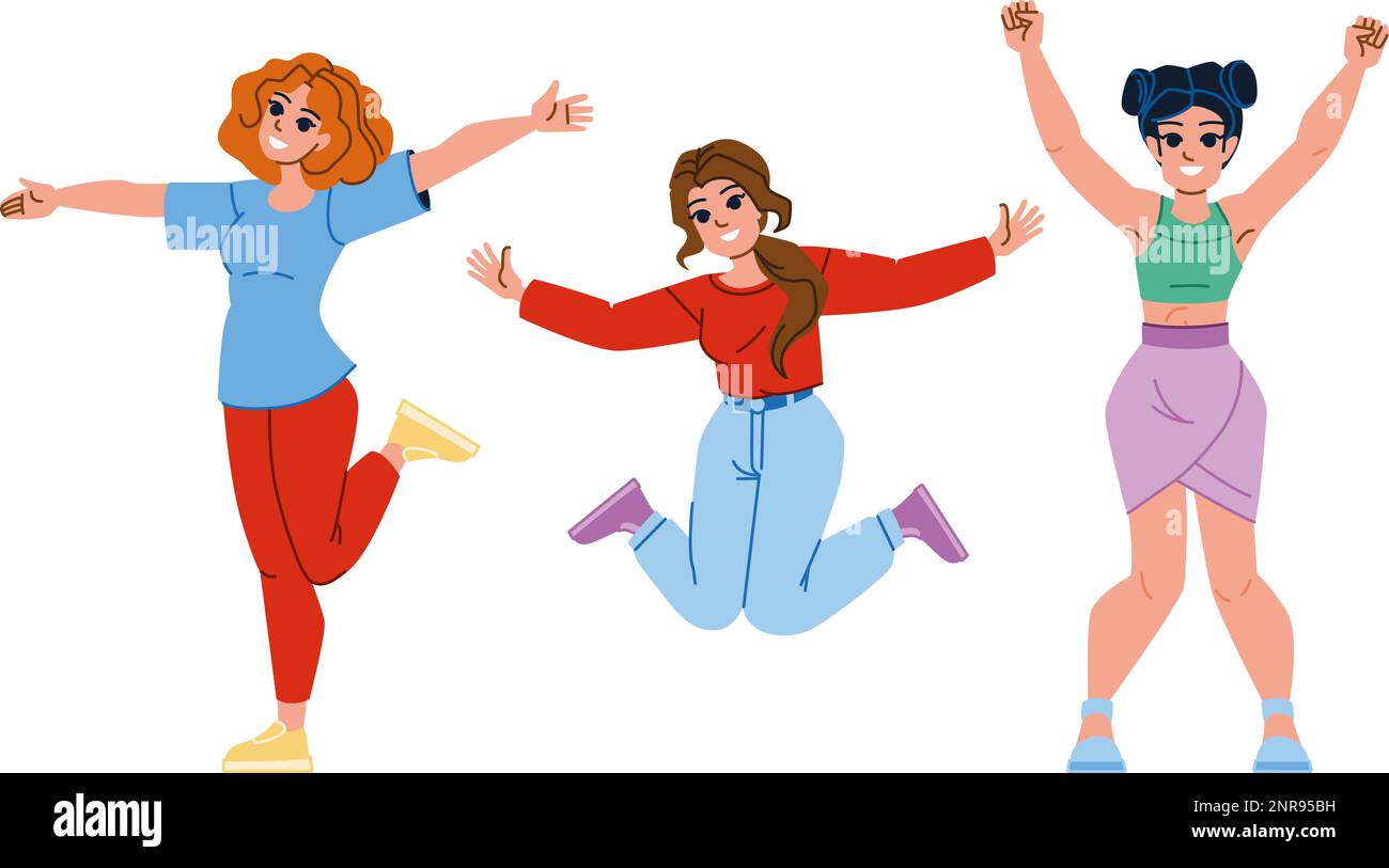 Portrait teenage girl outdoors Stock Vector Images - Alamy