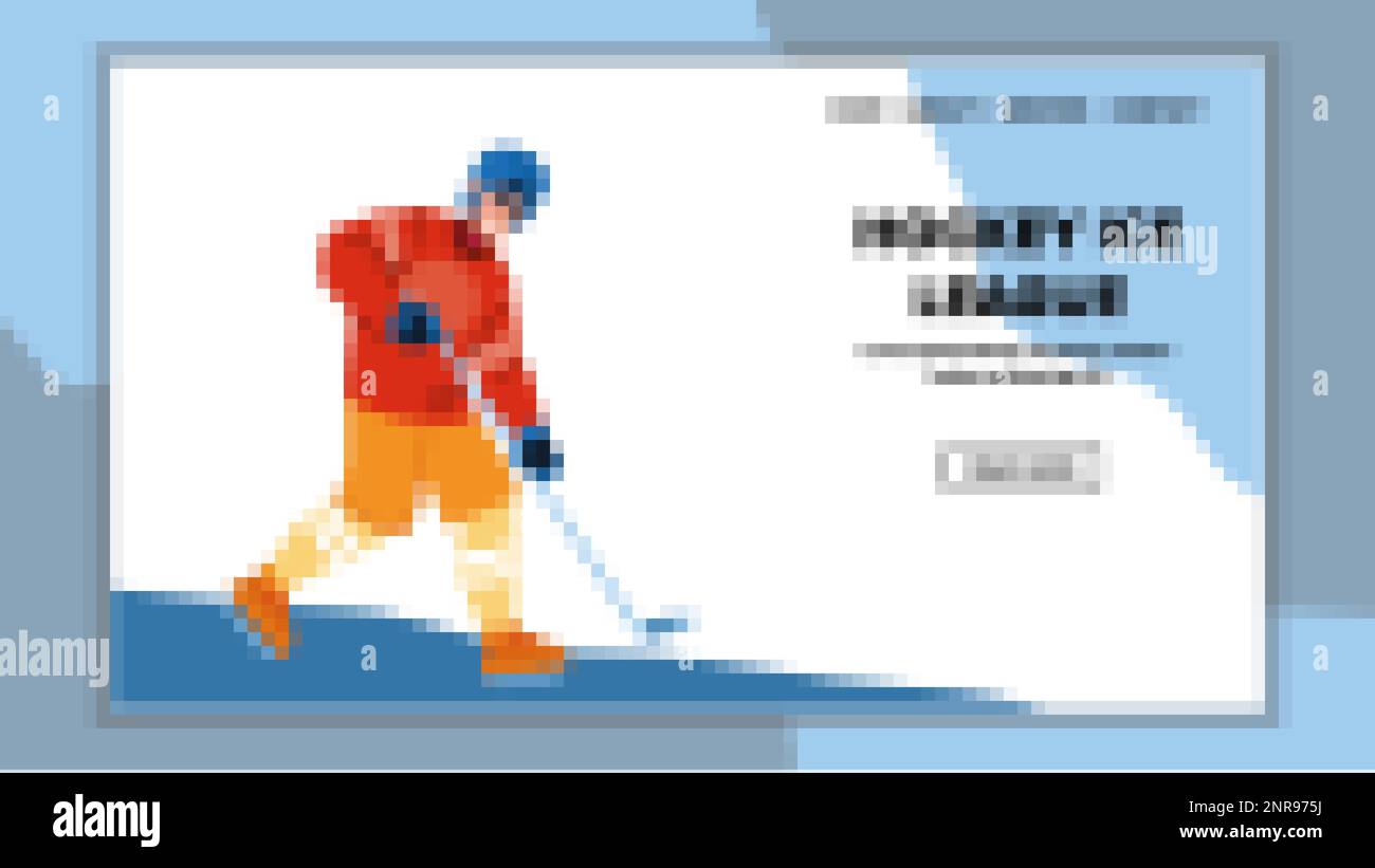 hockey ice league vector Stock Vector Image & Art Alamy