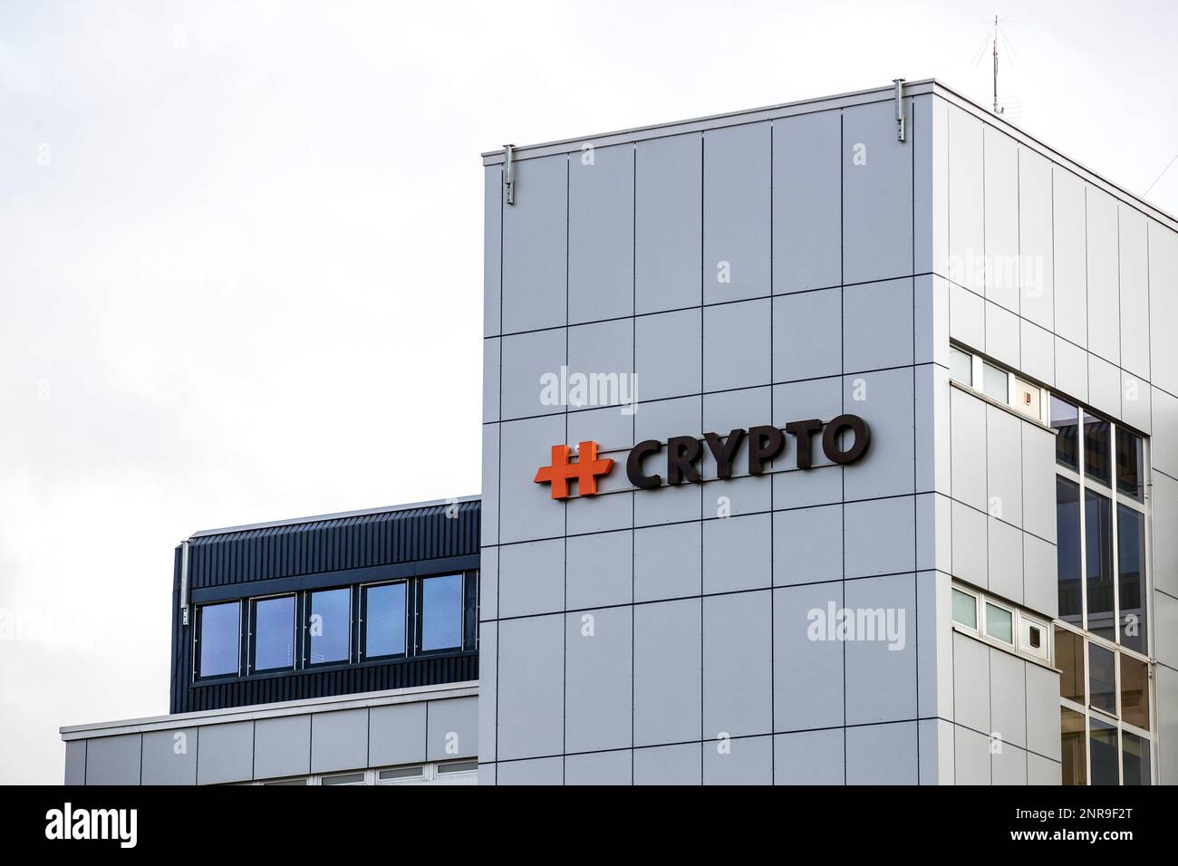 The headquarters of Crypto AG company in Steinhausen, Switzerland, Tuesday,  Feb. 11, 2020. Swiss authorities have opened an investigation into  Switzerland-based maker of encryption devices Crypto AG, that is alleged to  be