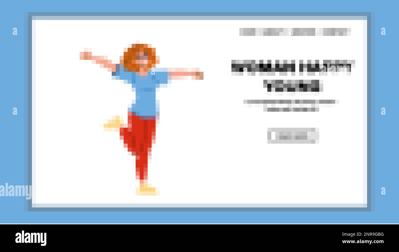 woman happy young vector Stock Vector Image & Art - Alamy