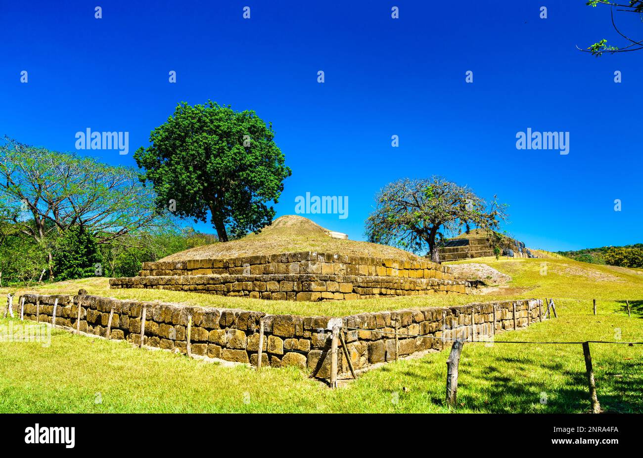 San Andres Mayan ruins in El Salvador, Central America Stock Photo Alamy
