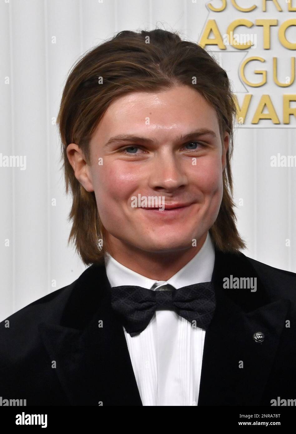 Los Angeles, United States. 26th Feb, 2023. Sam Rechner attends the 29th annual SAG Awards at the Fairmont Century Plaza in Los Angeles, California on Sunday, February 26, 2023. Photo by Jim Ruymen/UPI Credit: UPI/Alamy Live News Stock Photo