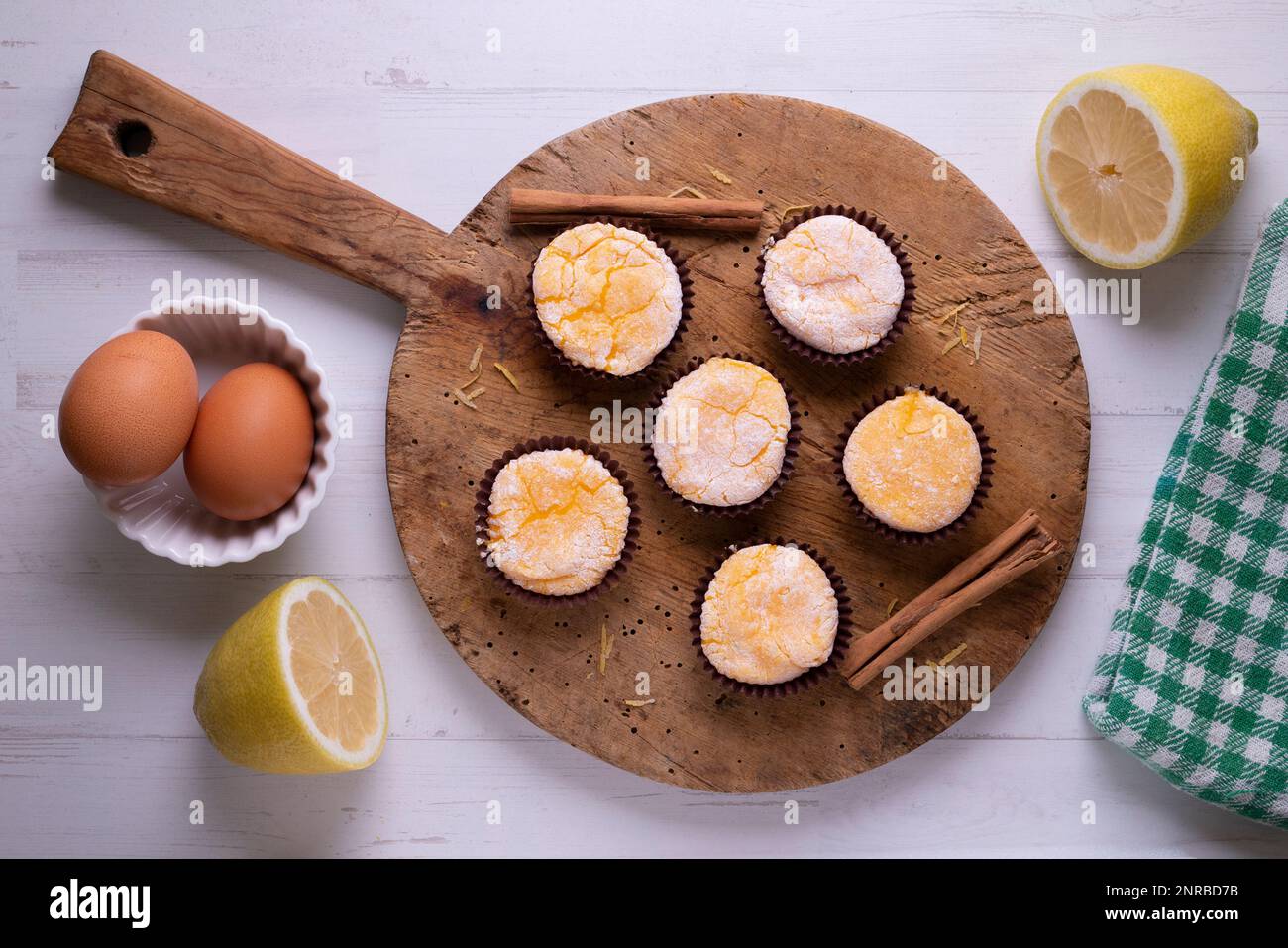 Santa Teresa yolks are a traditional Spanish dessert and are made up of sugar and egg yolk. Stock Photo