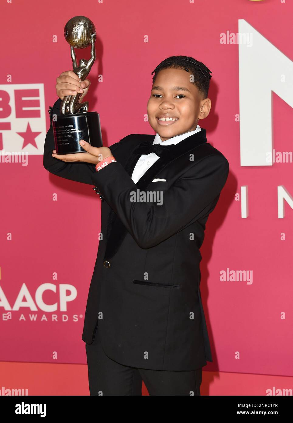 Ja'Siah Young arriving to the 54th NAACP Image Awards held at the